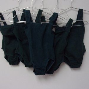 5 Kids PrimaSoft Dark Green Mouse Dance Leotards & Headpieces